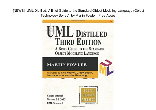 Uml distilled 3th edition pdf